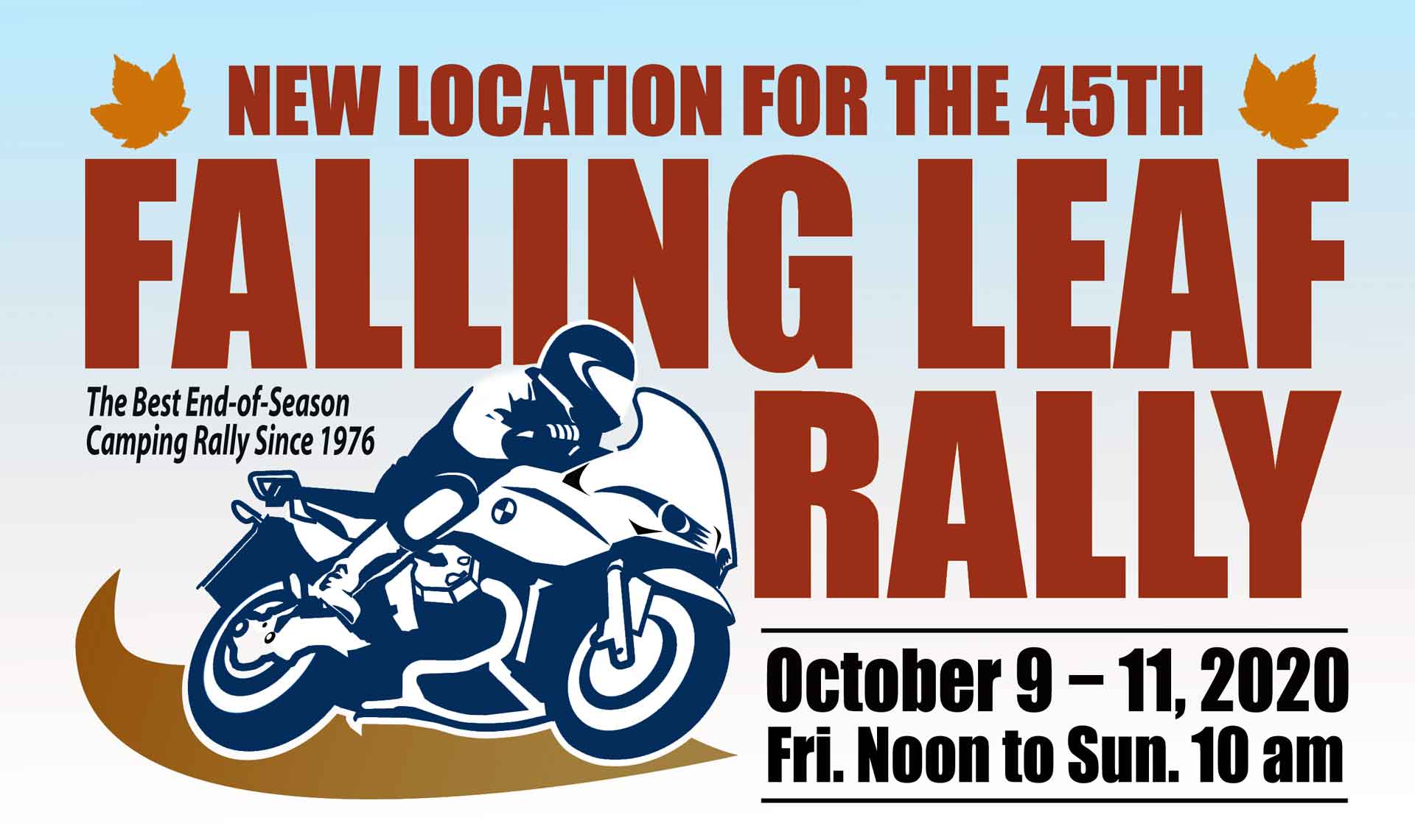Make Your Plans for the 45th Falling Leaf Rally Gateway Riders